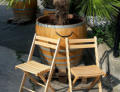 Bild 3: Bestuhlung Holzklappstühle für ein Festzelt
